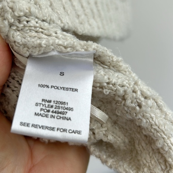 Pink Rose super soft polyester Vneck cropped vest Size Small - Picture 5 of 5